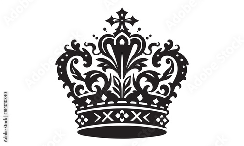 Medieval royal crown queen monarch king lord silhouette icons stock illustration
Crown - Headwear, Vector, Coronation, Logo, Queen Royal Person