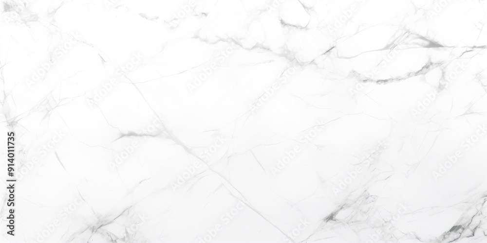 Obraz premium White marble background with subtle grey veins, perfect for minimalistic and modern interior designs