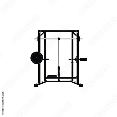 illustration of a dumbbell