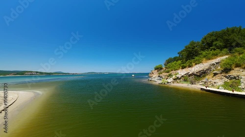 Aerial view of Arkutino Region near resort of Dyuni, Burgas Region, Bulgaria	
 photo