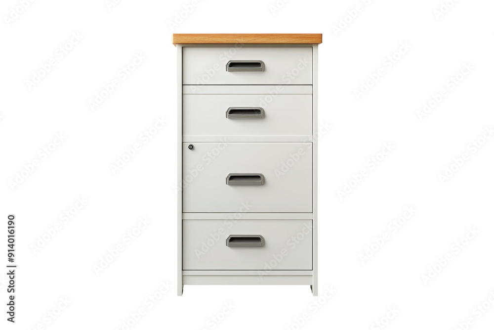 White File Cabinet with Wood Top White File Cabinet with Wood Top