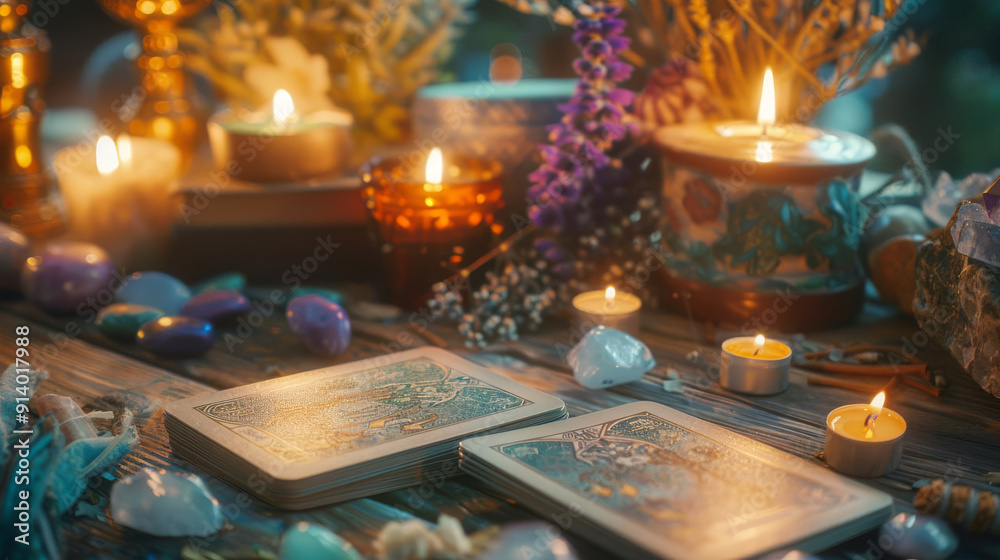 Mystical Tarot and Candlelight Mystical Tarot and Candlelight