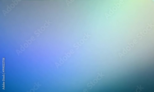 Gradient background features smooth transitions between soft blue and pale green tones.