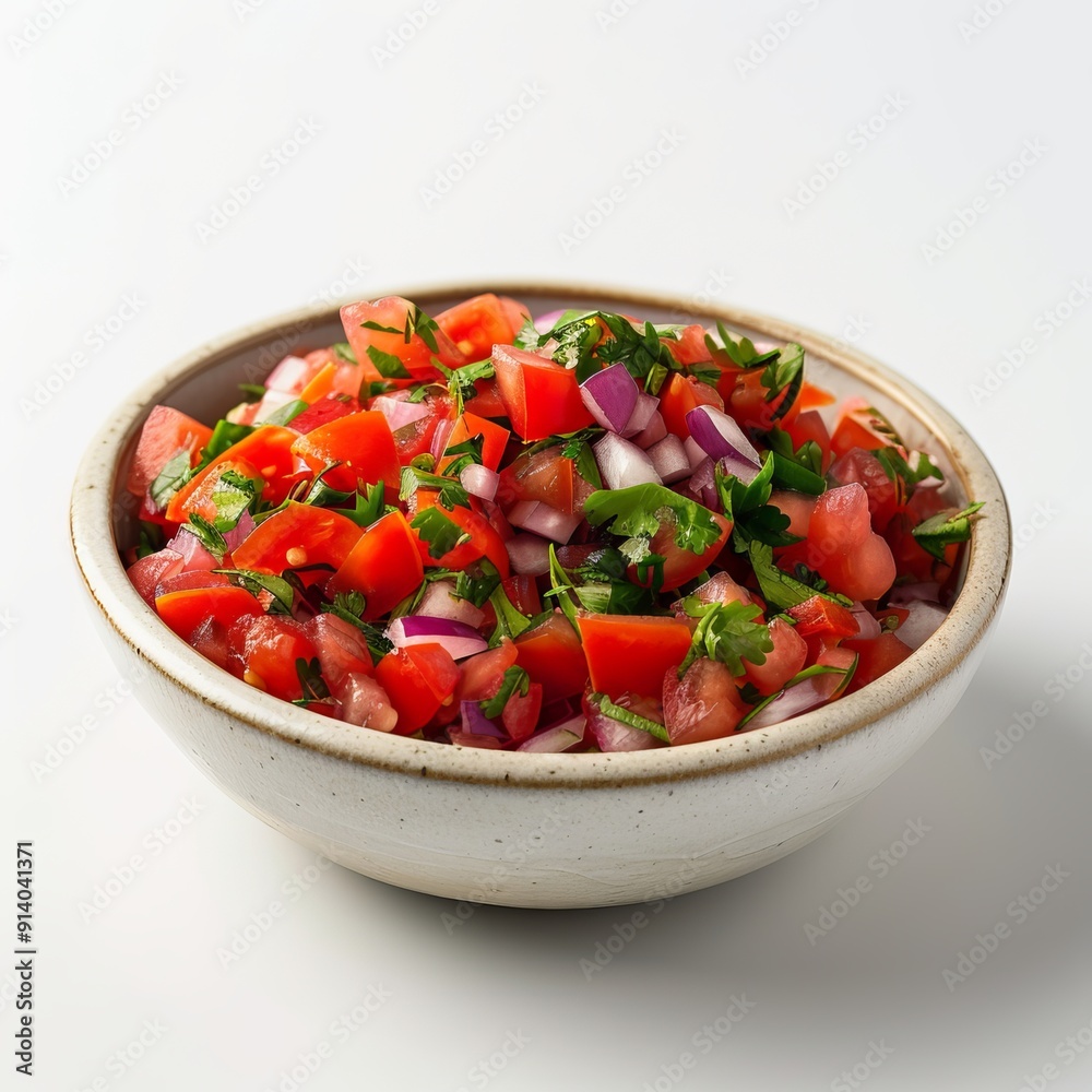 Pico de Gallo in Food Design Style Pico de Gallo in Food Design Style