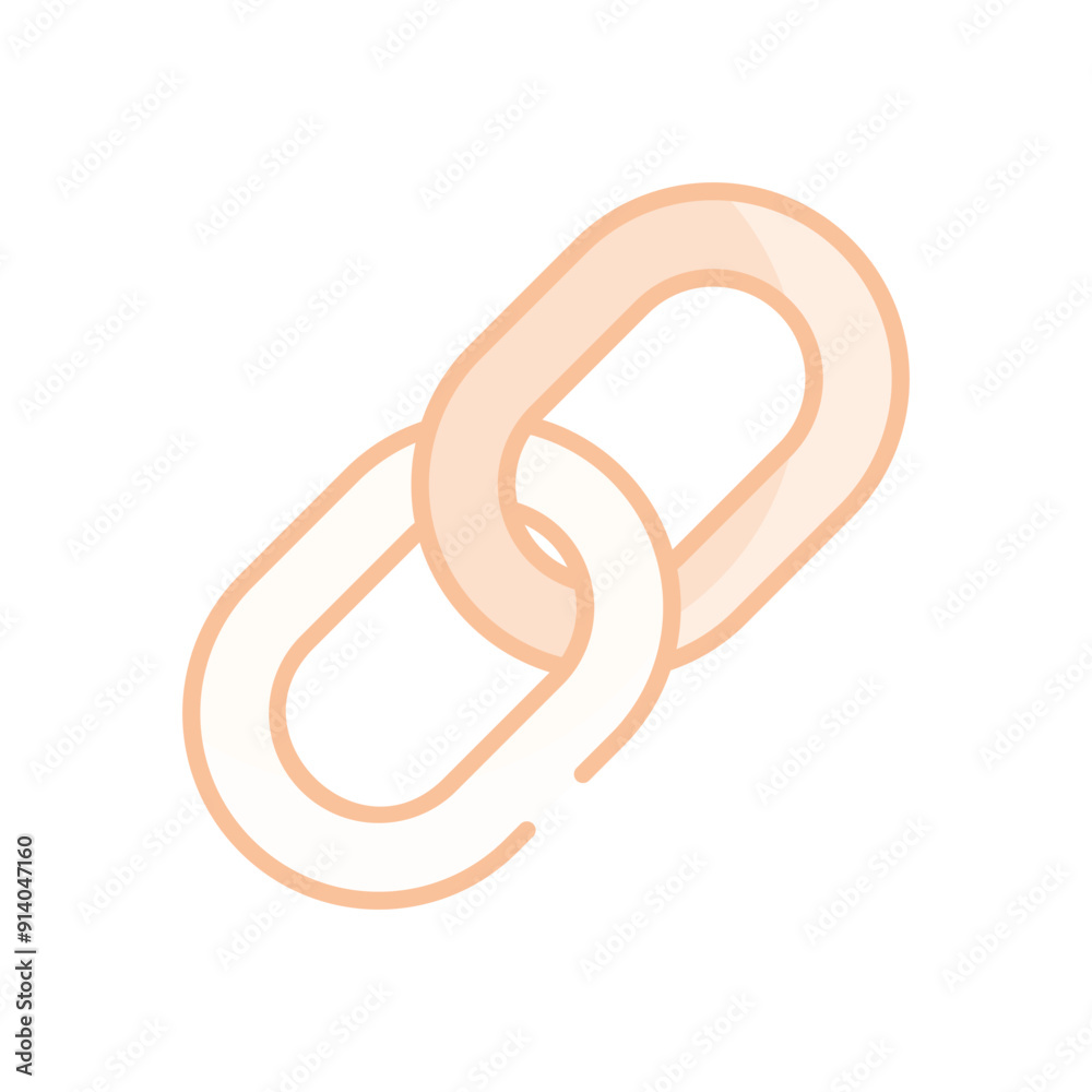 Chain vector icon Chain vector icon
