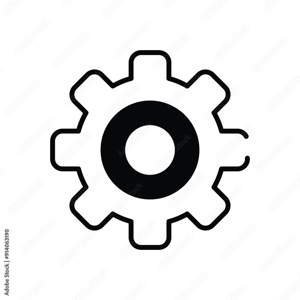 Settings vector icon Settings vector icon