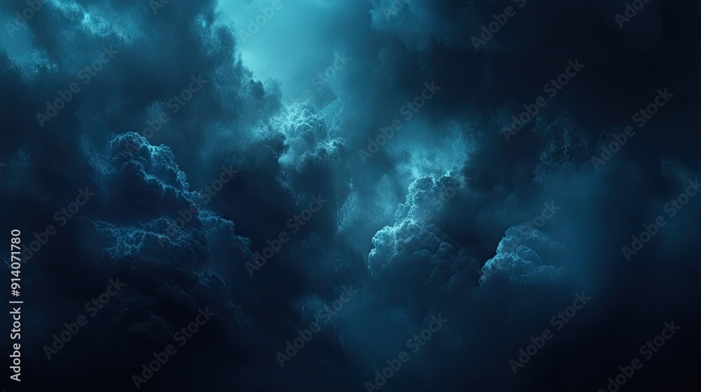 A close-up of dark thunderclouds gathering ominously, ready to unleash their fury, capturing the foreboding atmosphere before the storm. A close-up of dark thunderclouds gathering ominously, ready to unleash their fury, capturing the foreboding atmosphere before the storm.