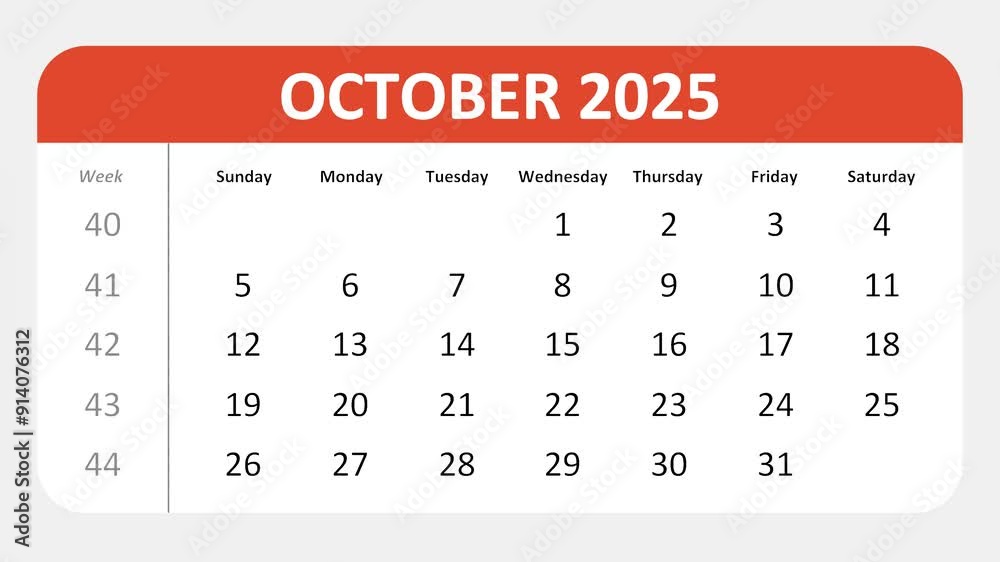 October 15, 2025: Animated 2025 planner showcasing October calendar, highlighting October 15th with space for tasks, notes, and to-do lists. October 15, 2025: Animated 2025 planner showcasing October calendar, highlighting October 15th with space for tasks, notes, and to-do lists.