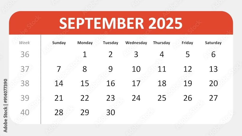 September 23, 2025: Animated 2025 planner showcasing September calendar, highlighting September 23rd with space for tasks, notes, and to-do lists. September 23, 2025: Animated 2025 planner showcasing September calendar, highlighting September 23rd with space for tasks, notes, and to-do lists.