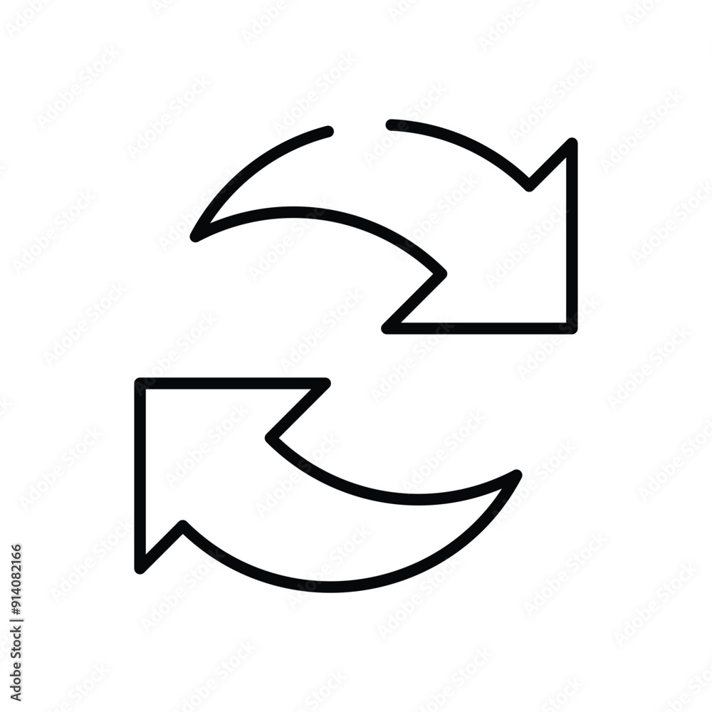 Sync vector icon Sync vector icon