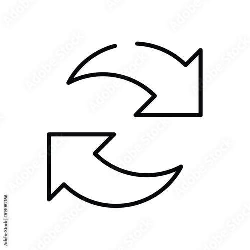 Sync vector icon