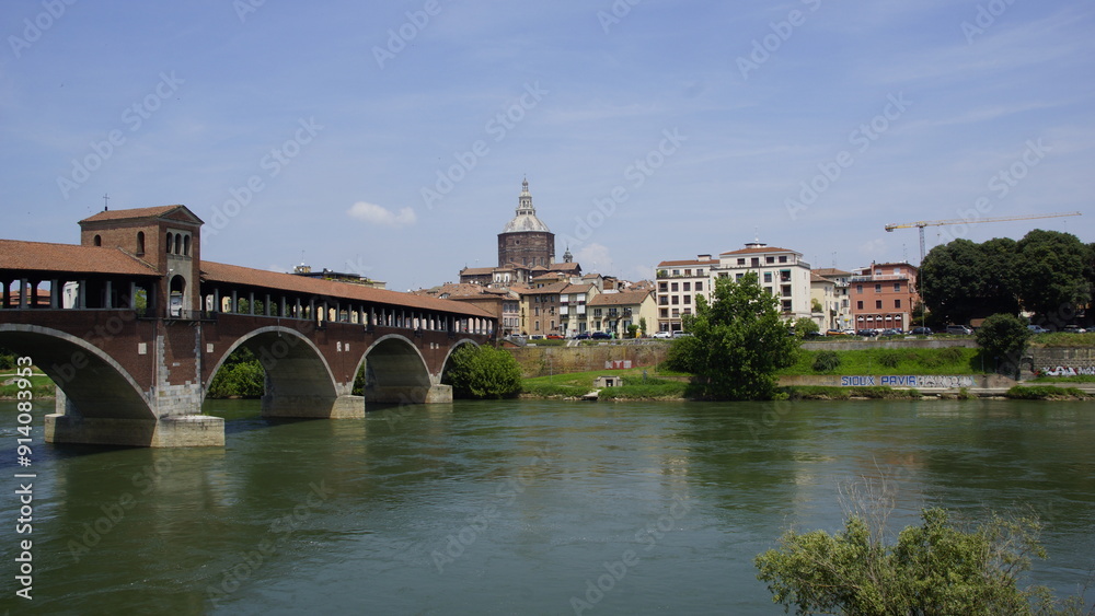 Naklejka premium Dom von Pavia