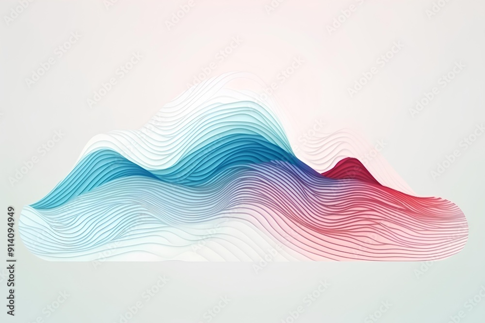 Fotografie abstract colorful background made by midjourney