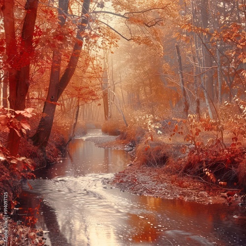 autumn in the forest