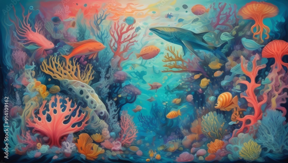 magical underwater world generative ai magical underwater world generative ai