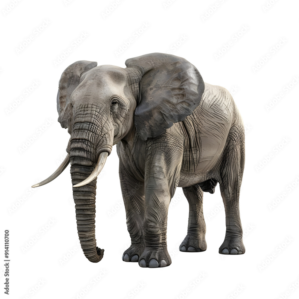Obraz premium elephant transparent background