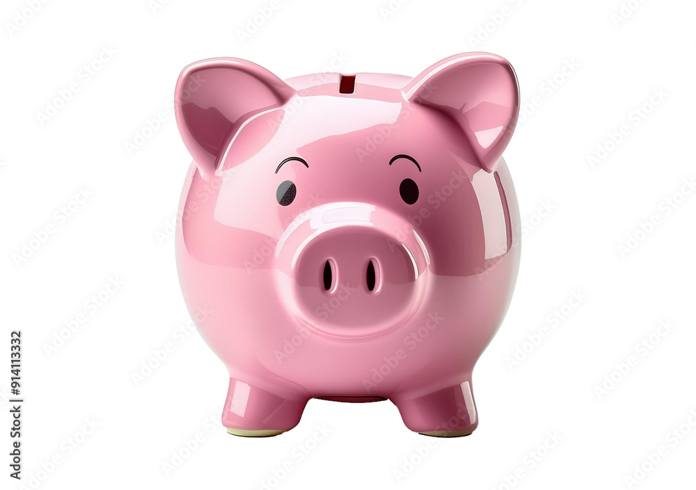 concept of preserving and saving money. Pink piggy bank isolated on a transparent or white background. concept of preserving and saving money. Pink piggy bank isolated on a transparent or white background.