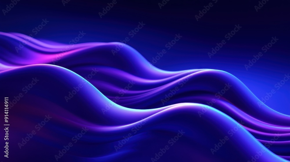 Abstract Blue Waves Abstract Blue Waves