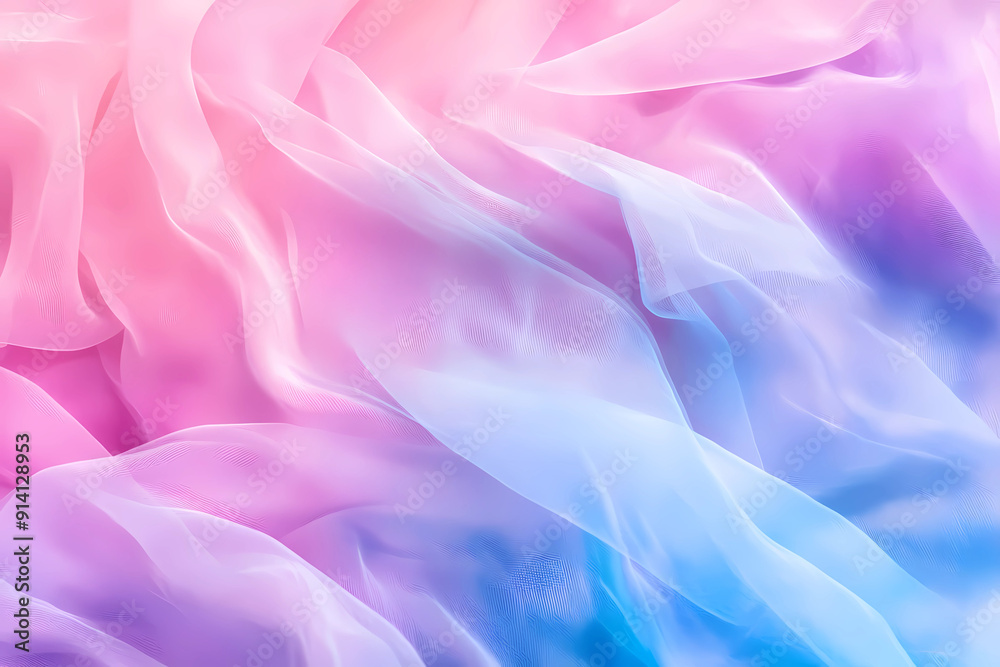 Obraz premium soft colors silk fabric