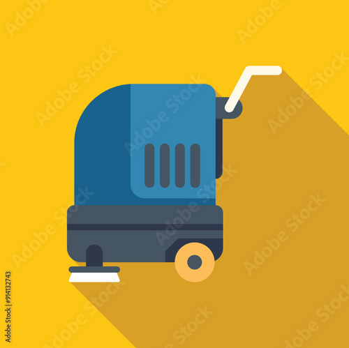 Modern cleaning machine for professional use, ensuring hygiene and sparkling clean floors