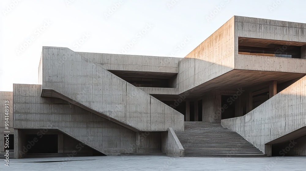 Concrete Architecture Building Exterior Concrete Architecture Building Exterior
