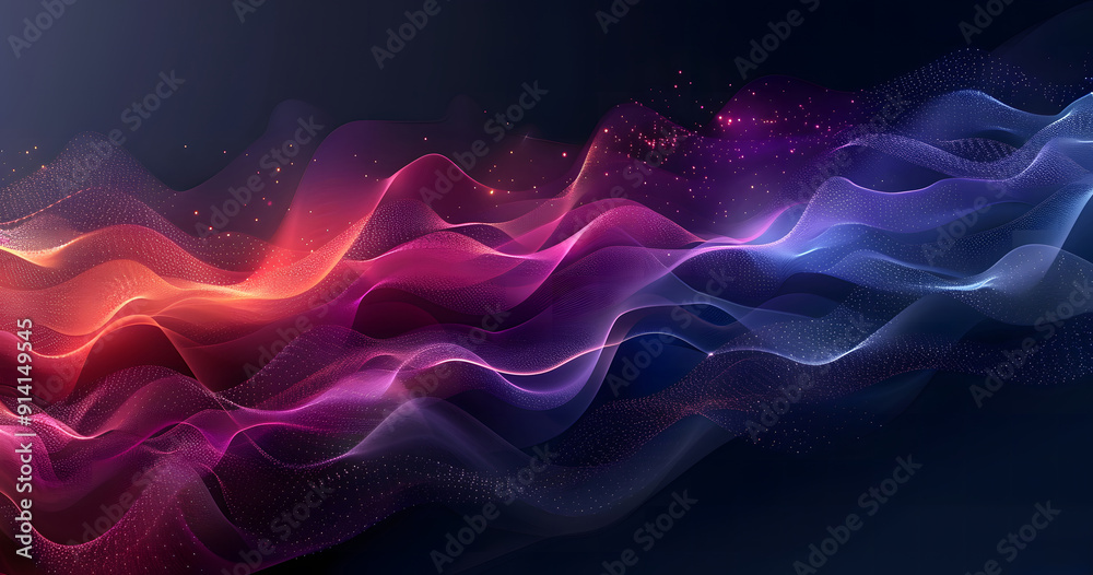 Blue-black abstract gradient background grain texture effect dark vibrant color flow wave copy space design Blue-black abstract gradient background grain texture effect dark vibrant color flow wave copy space design