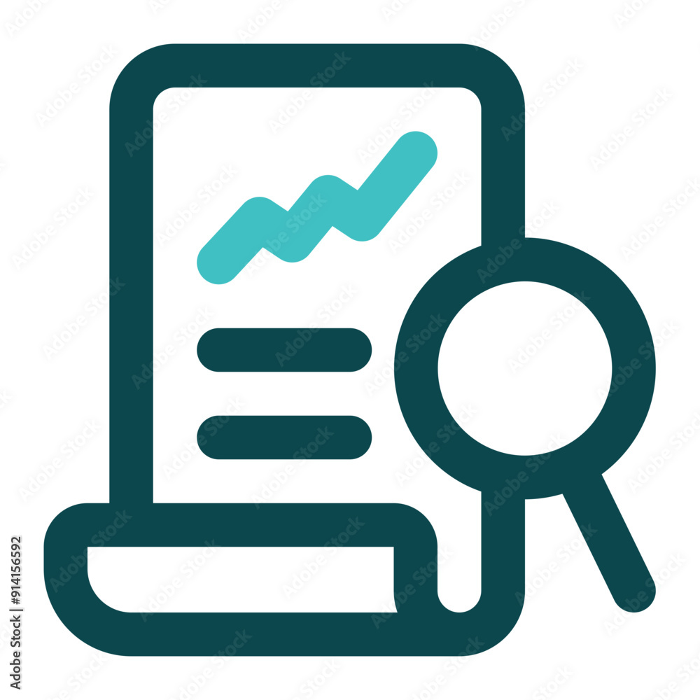 market research icon for illustration market research icon for illustration