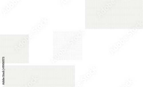 Bullet journal page, simple polka dot grid background. Paper pattern. Halftone texture, retro office. Planer, note small spots. 