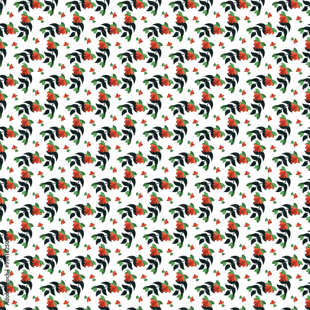 Christmas Preparations Seamless Vector Pattern Design Christmas Preparations Seamless Vector Pattern Design