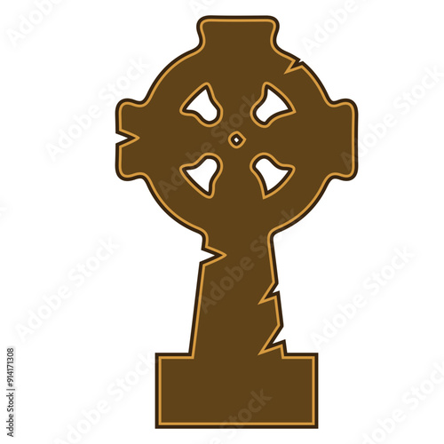 grave tombstone, vector, logo, silhouette, vector illustration, abstract, art, 3d rendering