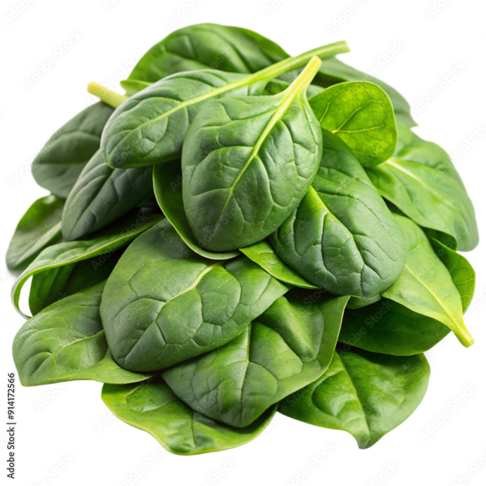 Obraz premium fresh spinach leaves