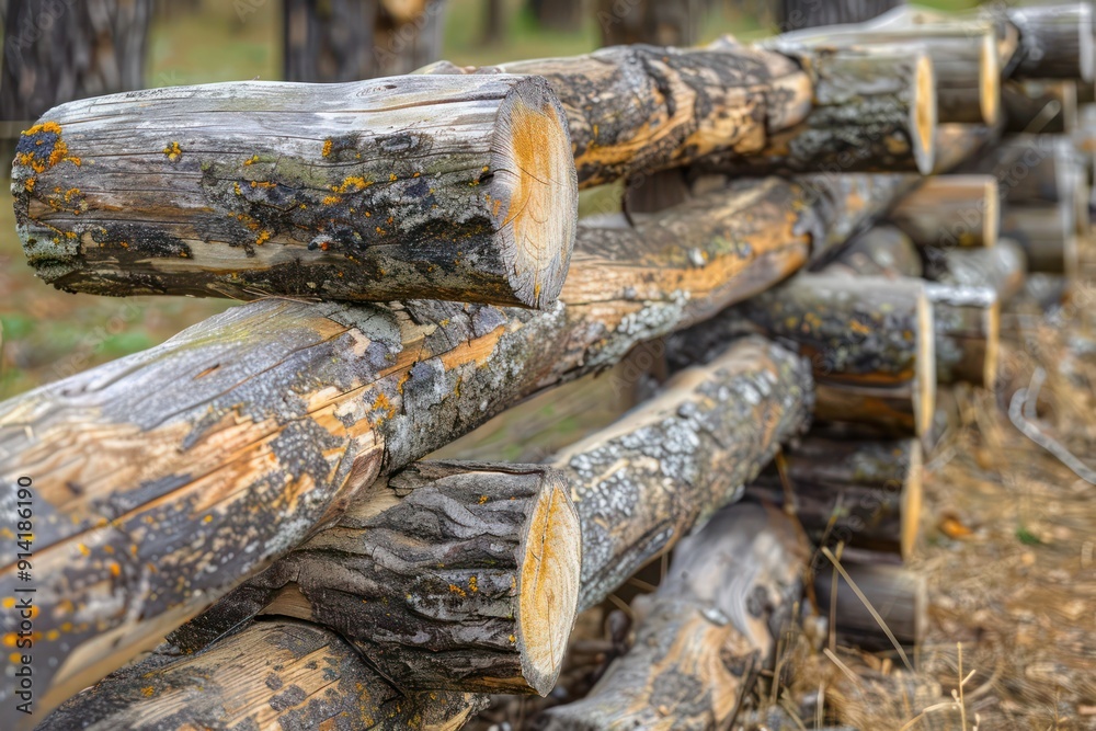 stack of firewood stack of firewood