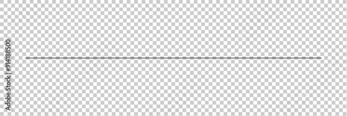 Straight line, stripe series from thin to thick . Abstract black thin line transparent background. Line art striped graphic template. Vector illustration in eps 10.