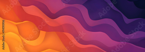 Grainy gradient banner background design, dark brown orange purple black noisy texture poster header backdrop design