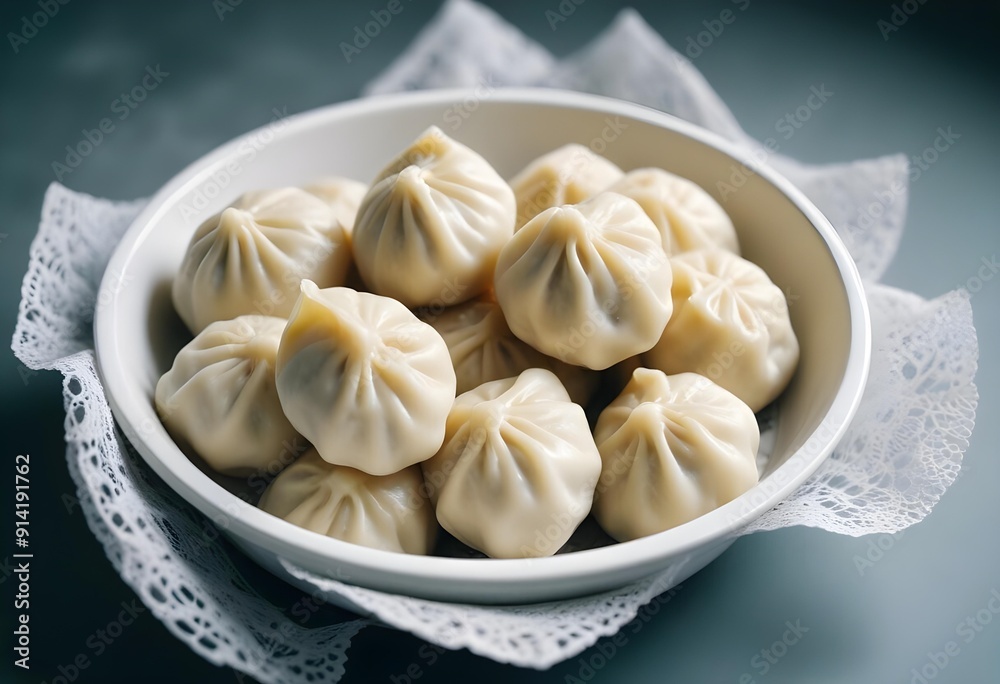 chinese dumplings on a plate chinese dumplings on a plate