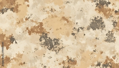 desert camo pattern with shades of tan, beige, and brown, reminiscent of arid terrain and sand dunes.