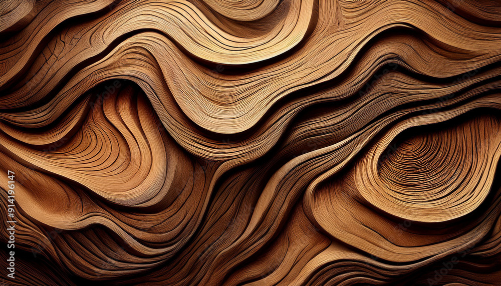 Obraz premium Tekstura stare drewno, tapeta dekoracja generative ai 