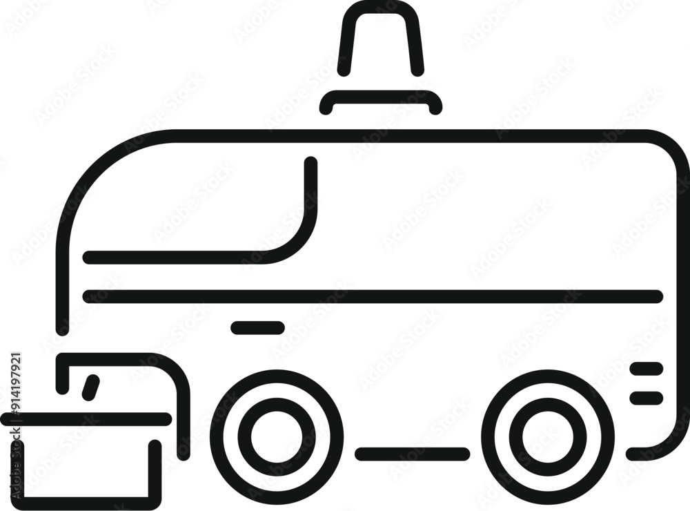 Autonomous robotic vehicle picking up a parcel from a storage for delivery service Autonomous robotic vehicle picking up a parcel from a storage for delivery service