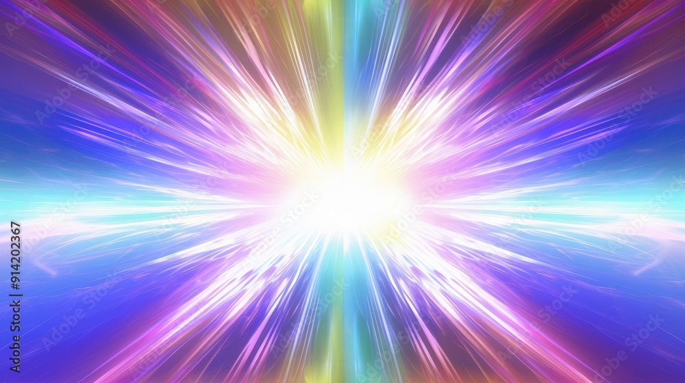 Abstract Light Burst Abstract Light Burst
