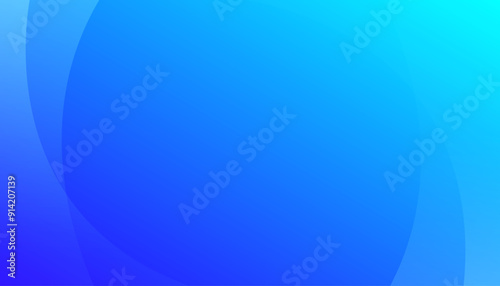 Abstract blue background. Dynamic shapes composition. Vector illustration