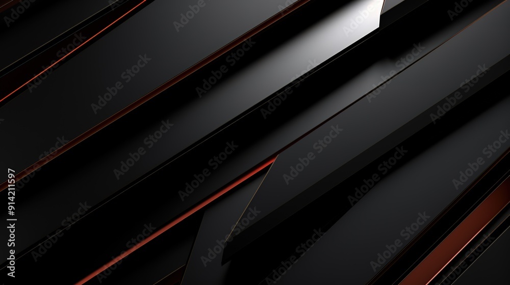 Abstract black and red geometric background with diagonal lines. Abstract black and red geometric background with diagonal lines.