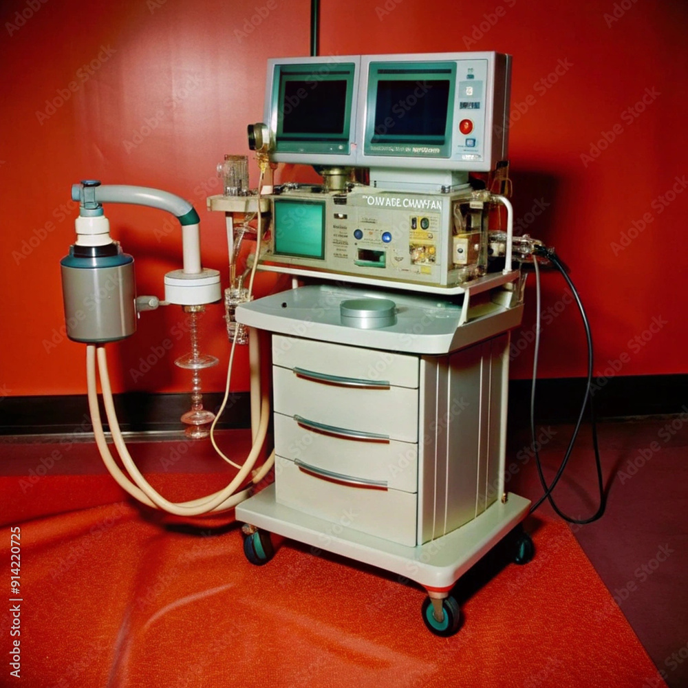 Anaesthesia machine picture Anaesthesia machine picture