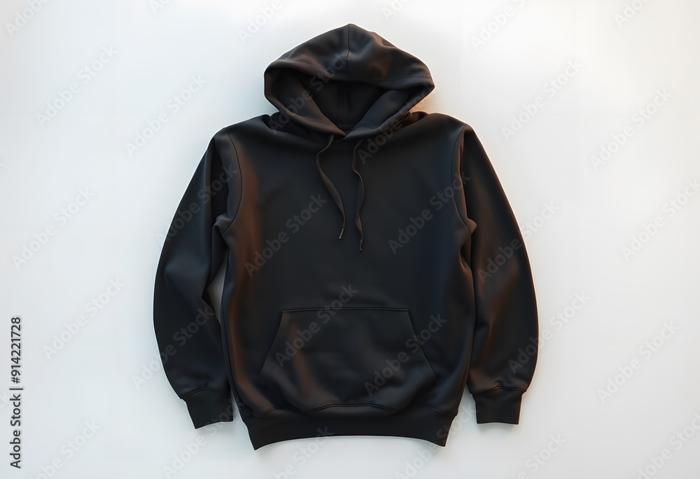 Hoodie sweater mockup. Blank hoodie sweater hanger isolated on white background Hoodie sweater mockup. Blank hoodie sweater hanger isolated on white background