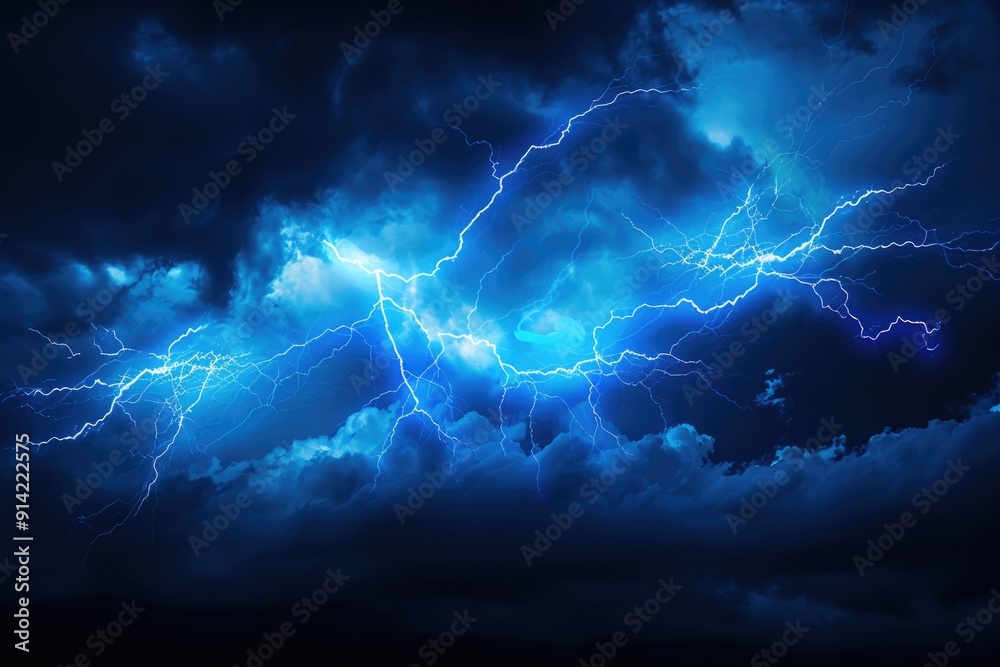 custom made wallpaper toronto digitalA dark sky with some lightning bolts shining through, ideal for use in images about nature, weather or dramatic scenes