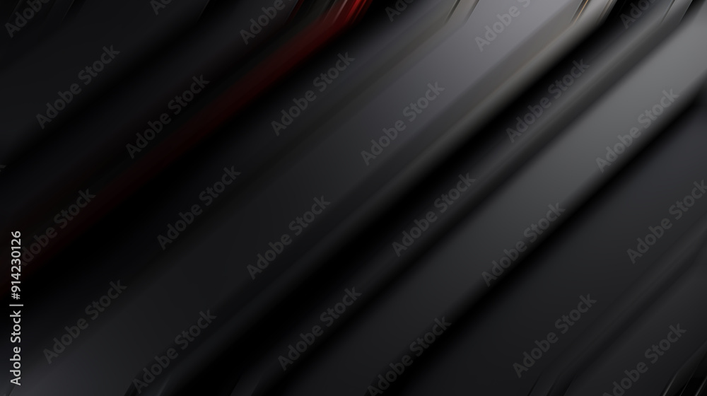 Obraz premium Abstract black and red diagonal lines background.