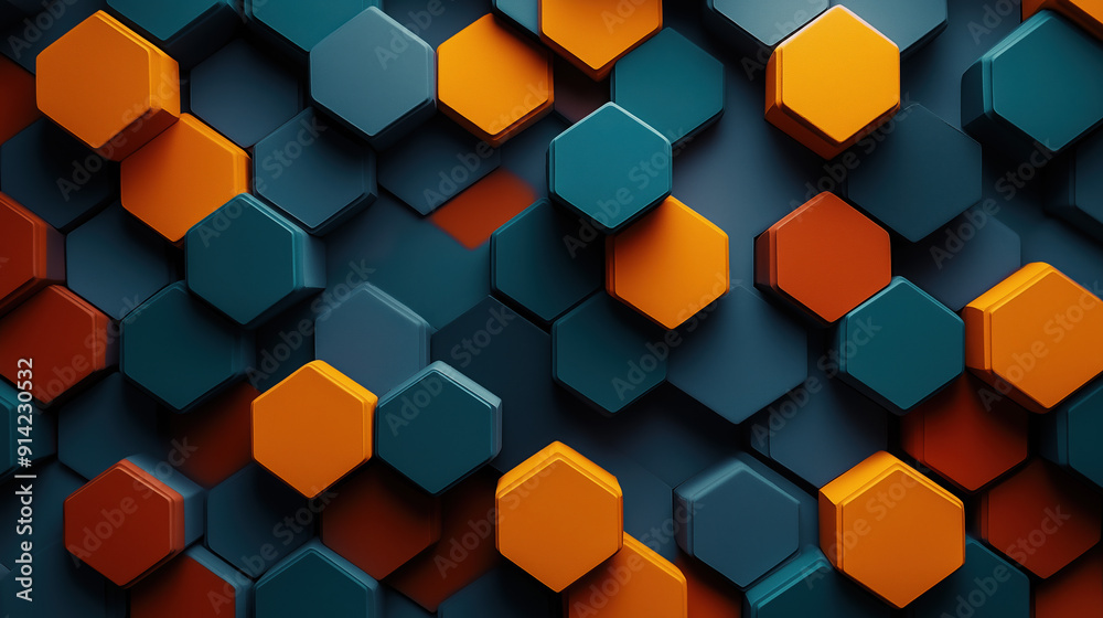 hexagon shape background hexagon shape background