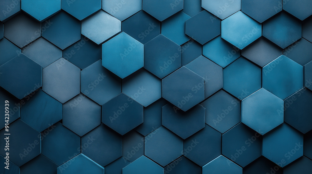 hexagon shape background	