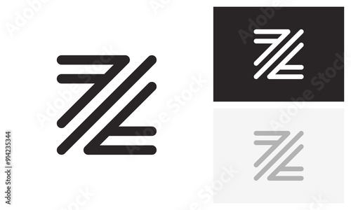 Z logo, letter z, initial z logo design