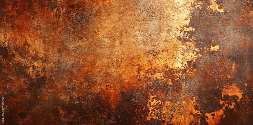 A wall with a brown and orange texture A wall with a brown and orange texture