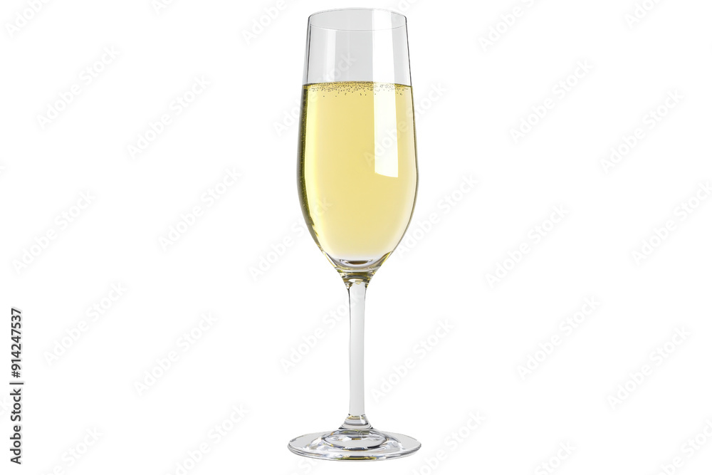 A close-up of a glass of sparkling wine, showcasing bubbles and elegant presentation, perfect for celebrations and special occasions.